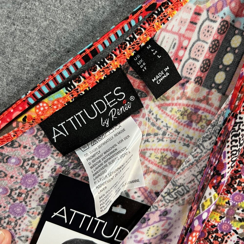 Attitudes By Renee Regular Printed Como Jersey Ju… - image 3